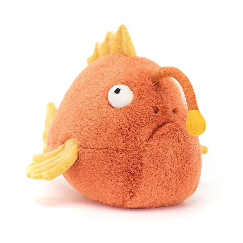 Plush and comforting Jellycat figuresAlexis Anglerfish