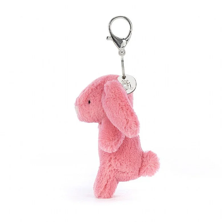 Adorable and snuggly Jellycat toysBashful Bunny Pink Bag Charm