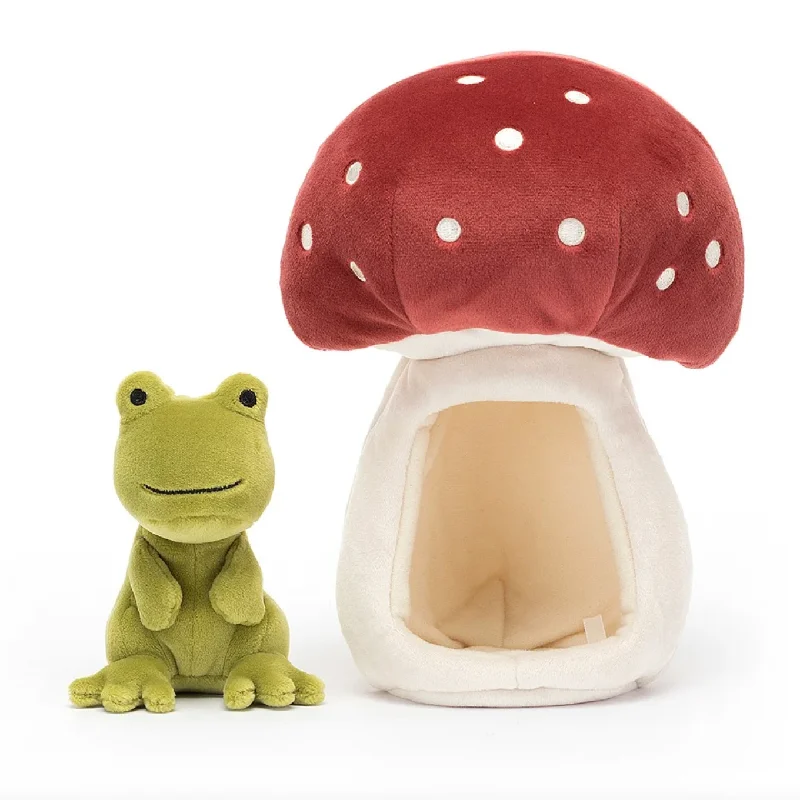 Soft and cozy Jellycat high-quality craftsmanshipForest Faunas Frog