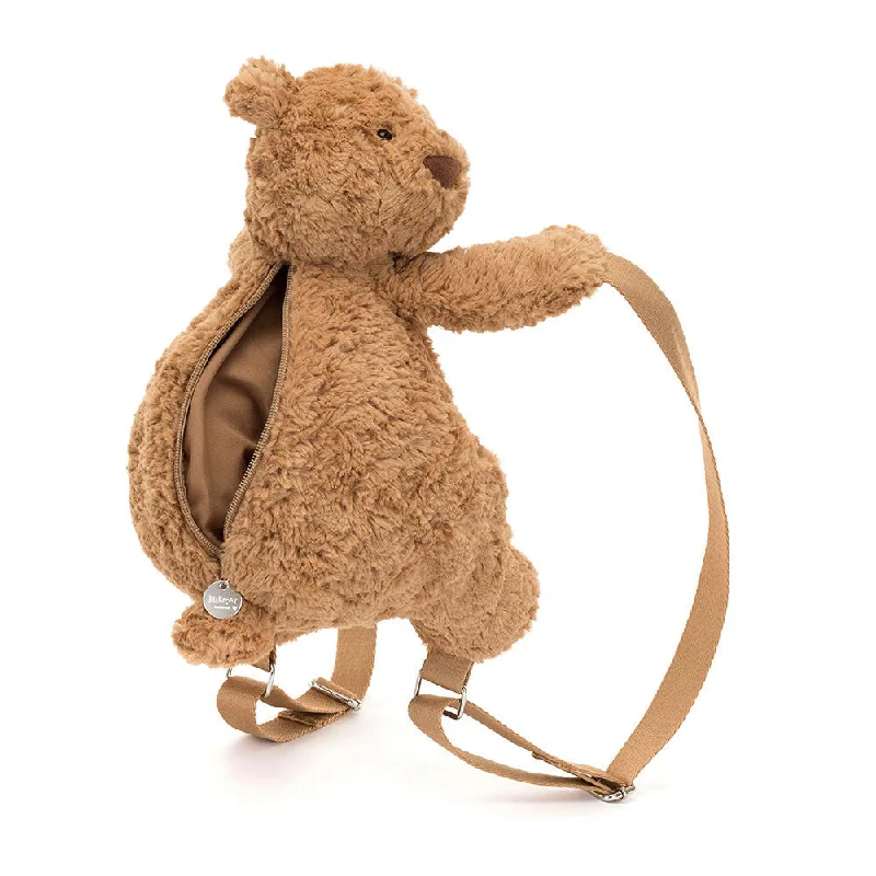 Soft and endearing Jellycat plushiesJellycat Bartholomew Bear Backpack