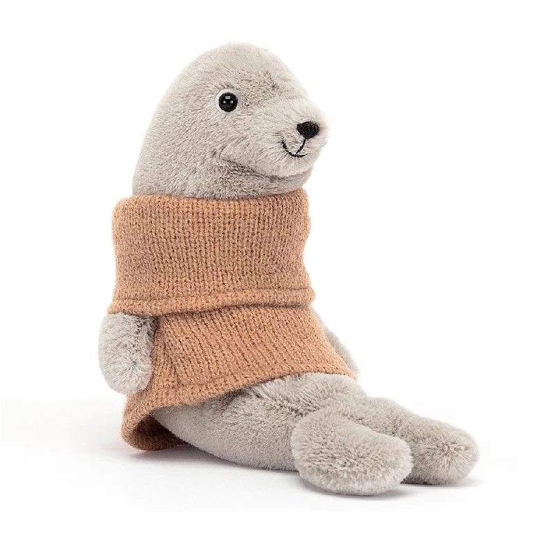 Sweet and endearing Jellycat stuffiesJellycat Cozy Crew Seal