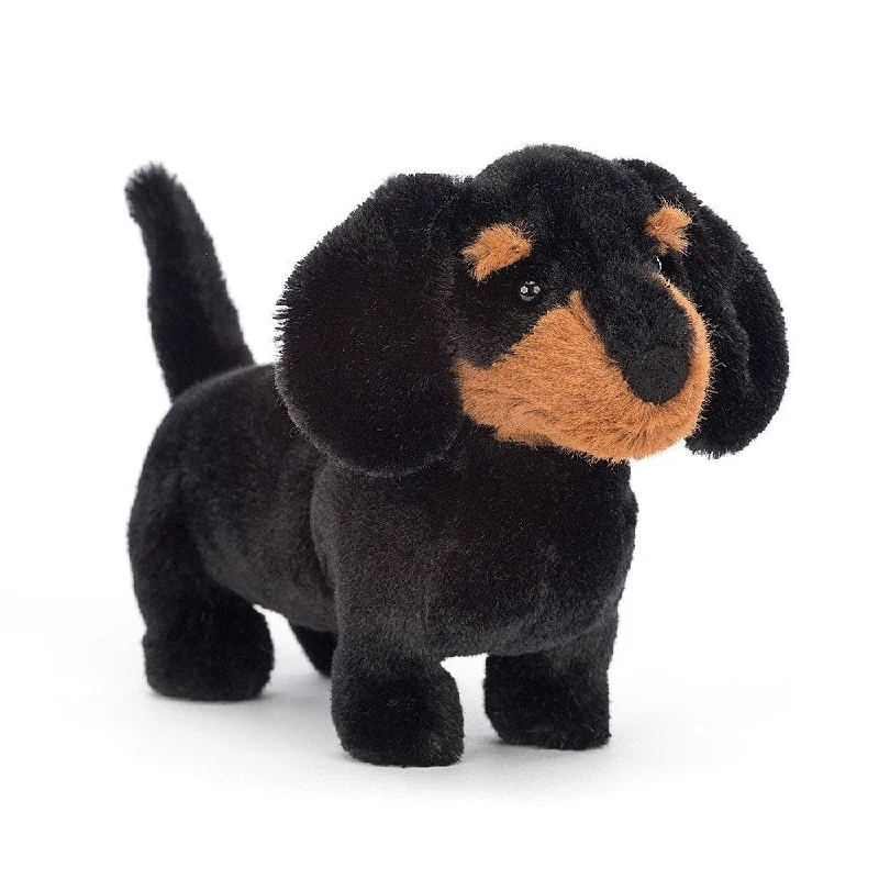 Cuddly and snuggly Jellycat snuggle partnersJellycat Freddie Sausage Dog - Small