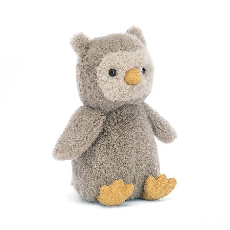 Soft and squishy plush crittersJellycat Nippit Owl - H13cm