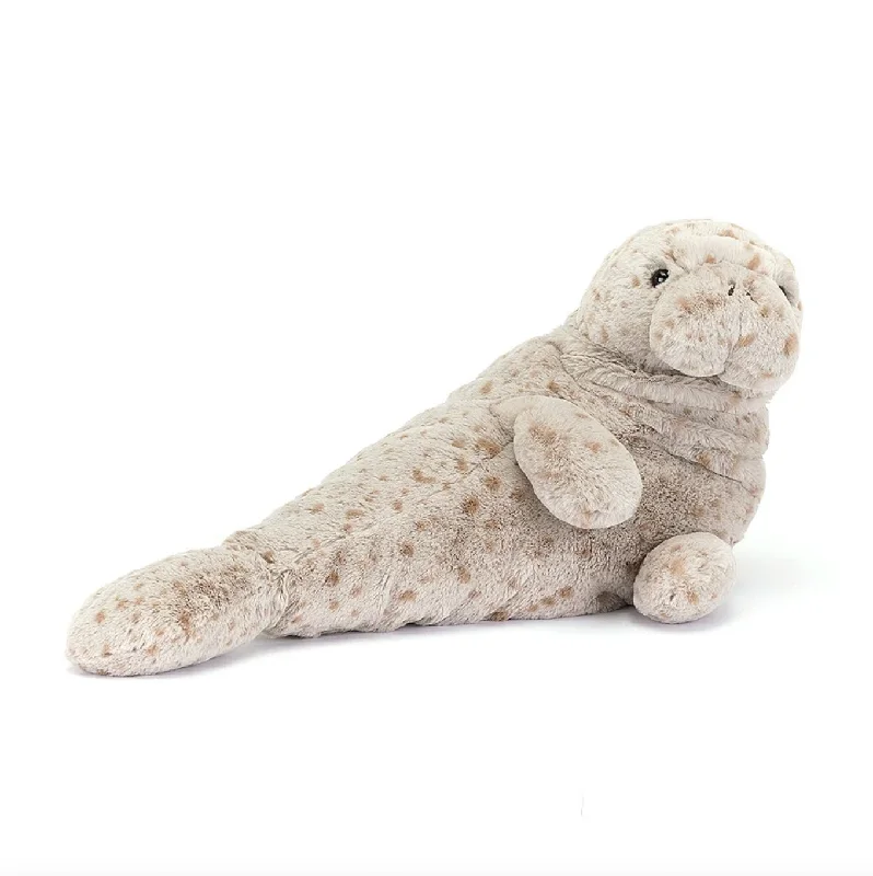 Fluffy and comforting Jellycat superior materialsMagnus Manatee