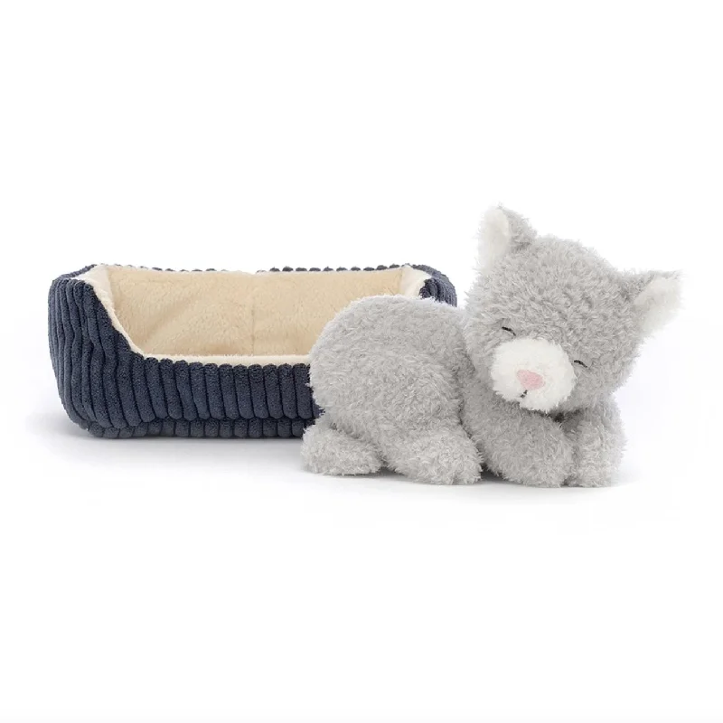 Sweet and endearing Jellycat stuffiesNapping Nipper Cat max 1 per customer