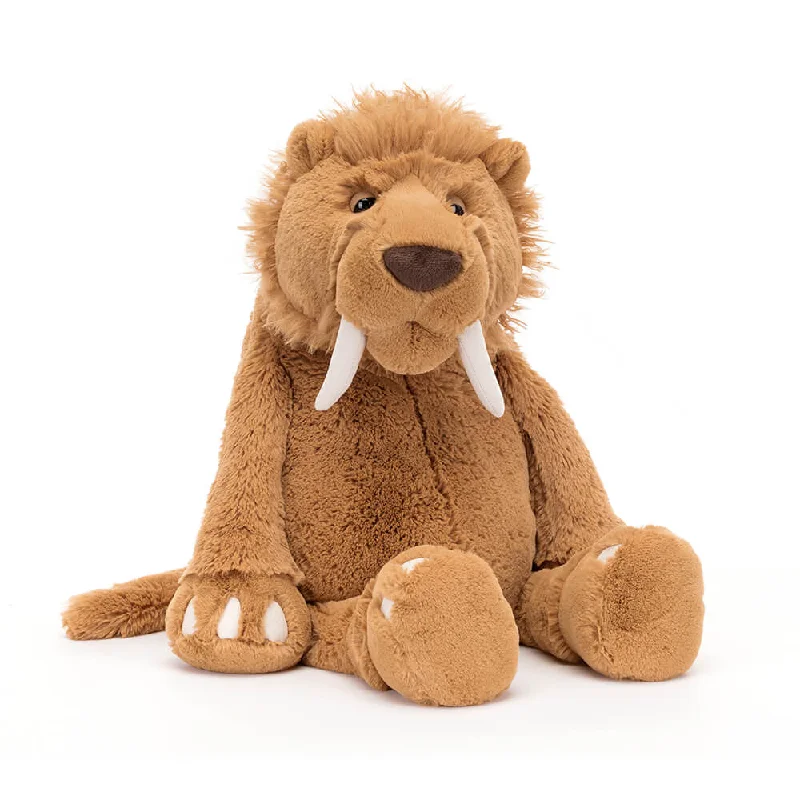 Soft and endearing Jellycat plushiesStellen Sabre Tooth Tiger
