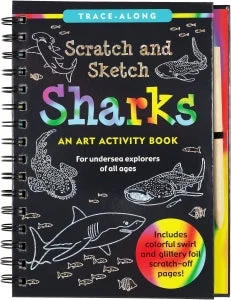 Fun-filled children's books Fun-filled children's books SCRATCH & SKETCH SHARKS TRACE ALONG Fun-filled children's books Fun-filled children's books SCRATCH & SKETCH SHARKS TRACE ALONG