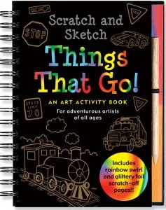 Enchanting bedtime stories Enchanting bedtime stories SCRATCH & SKETCH THINGS THAT GO TRACE ALONG
