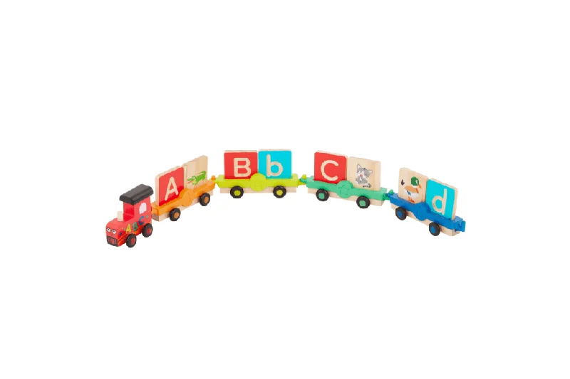 enchanting wooden toys for toddlers                   ABC Railway