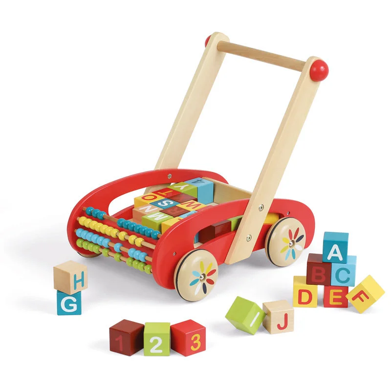 environmentally conscious wooden toys                 ABC Walker