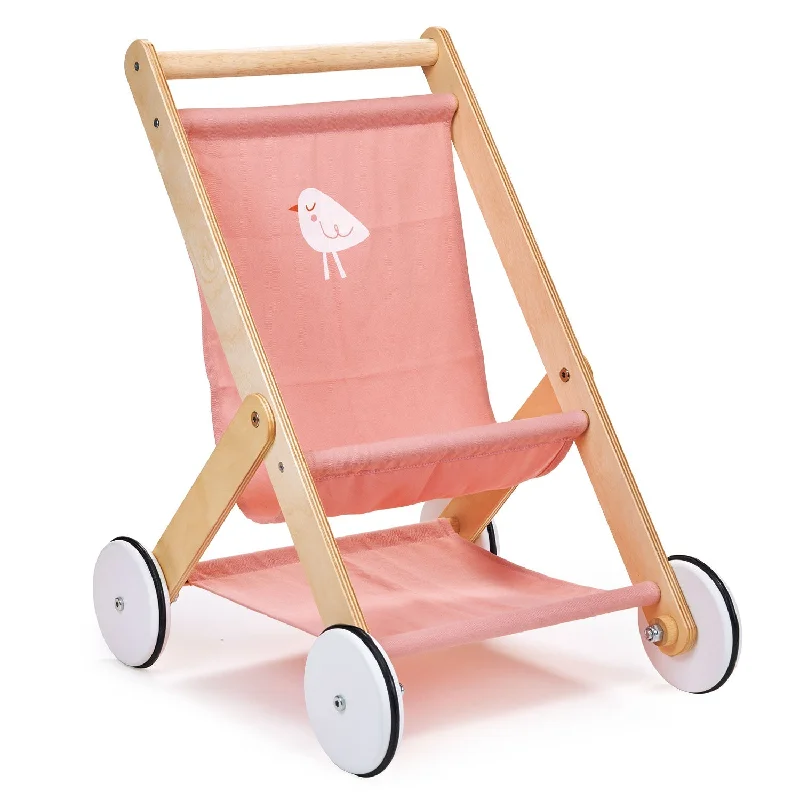 handcrafted wooden toys                  Baby Doll Stroller