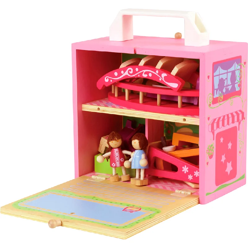 enchanting and whimsical wooden toys that captivate attention Bass & Bass Dollhouse Mallette Maison De Poupee enchanting and whimsical wooden toys that captivate attention Bass & Bass Dollhouse Mallette Maison De Poupee