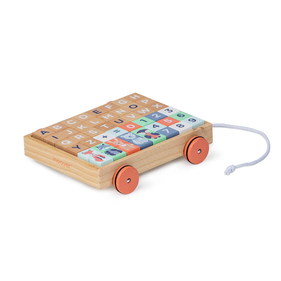 robust and engaging wooden toys for kids                   Blocks Wagon