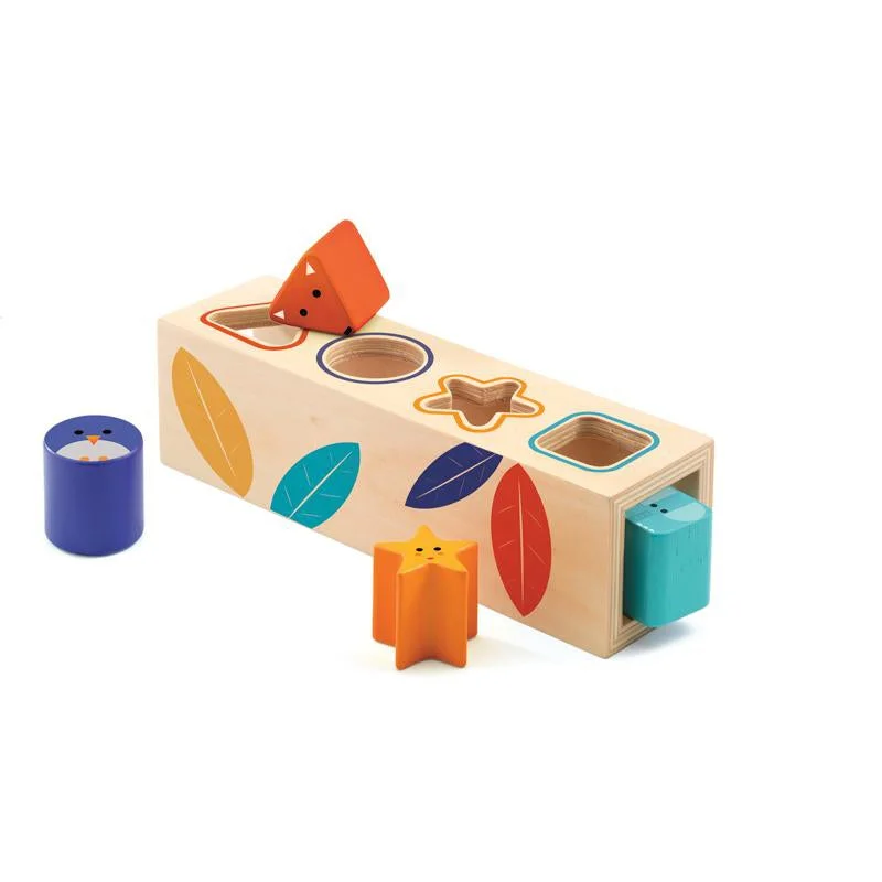 classic wooden toys for kids                Boitabasic Shape Sorter
