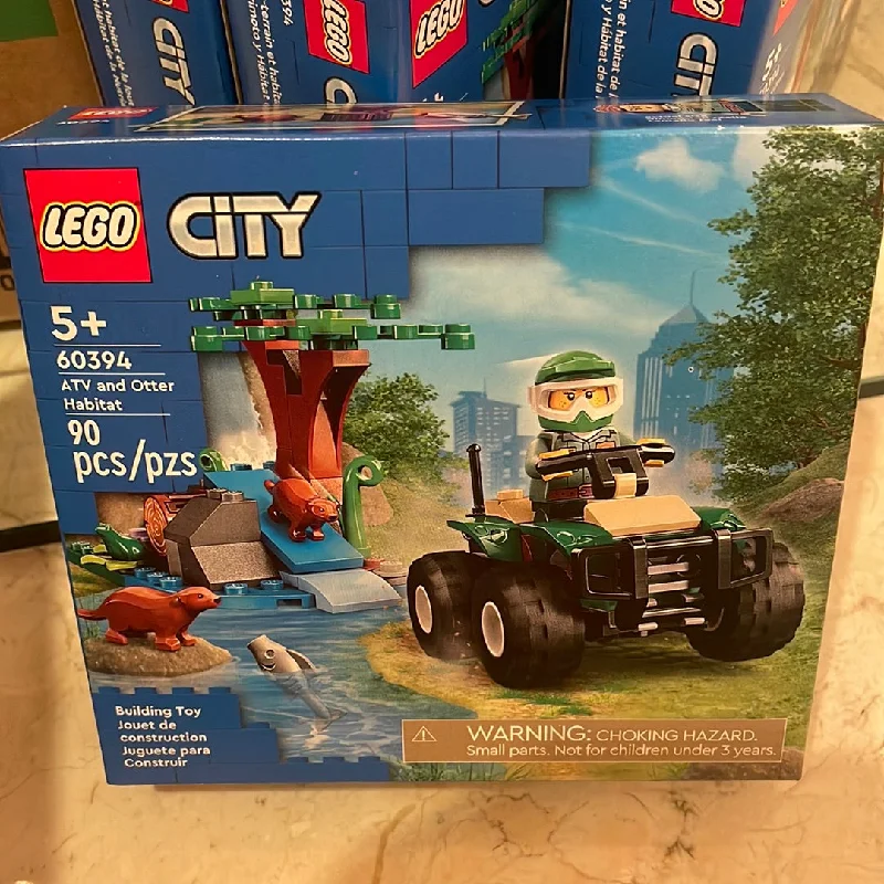 Offering educational value LEGOBrickhouse 60394 LEGO ATV and Otter Habitat city