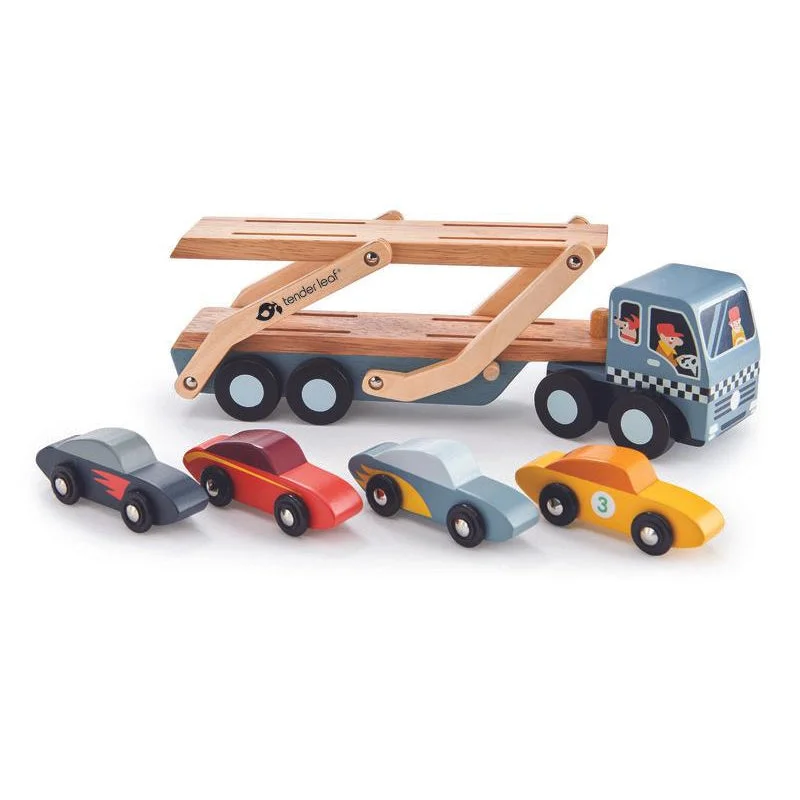 traditional wooden toys                   Car Transporter