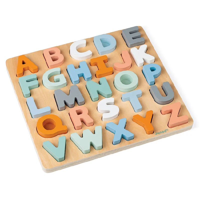 engaging and educational wooden toys                  Cocoon Alpha Puzzle