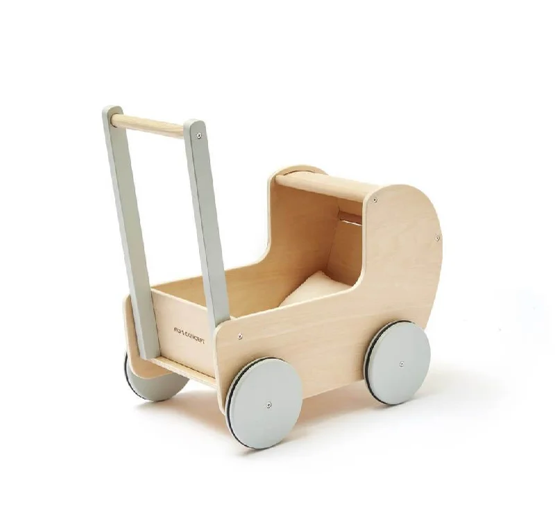eco-conscious wooden toys that promote sustainability Kids Concept Dolls Pram - Natural eco-conscious wooden toys that promote sustainability Kids Concept Dolls Pram - Natural