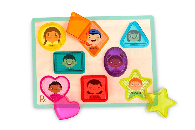 charming wooden toys                   Emotions Puzzle