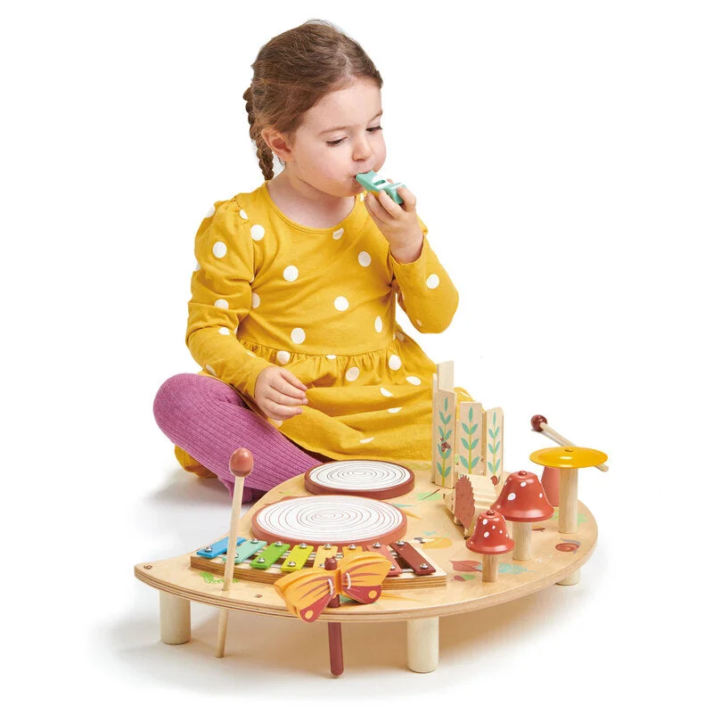sturdy construction wooden toys                   Forest Musical Table