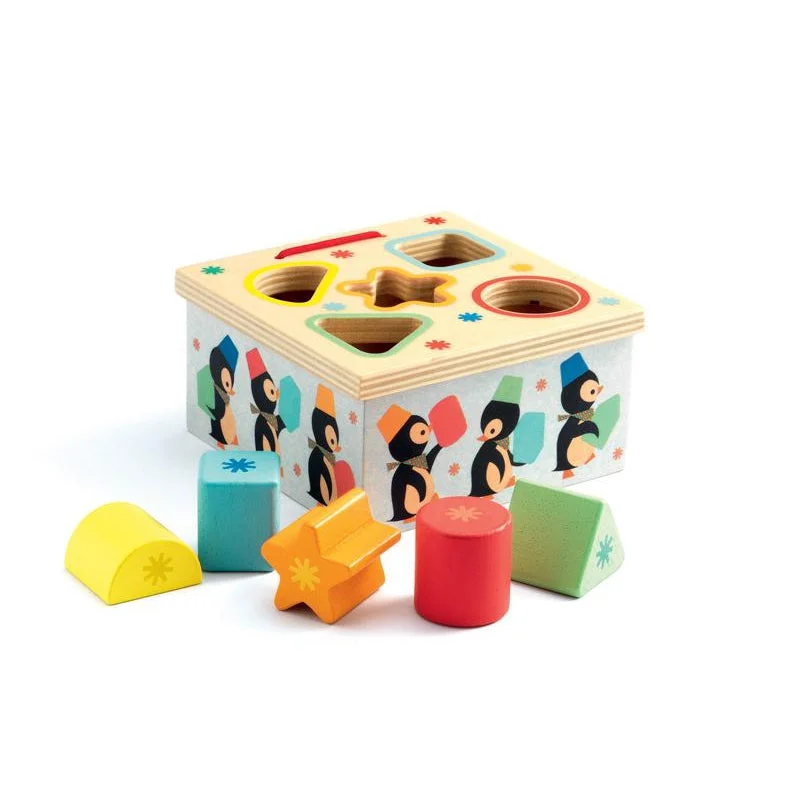 skillfully crafted wooden toys                   Geo Junzo Sorting Box