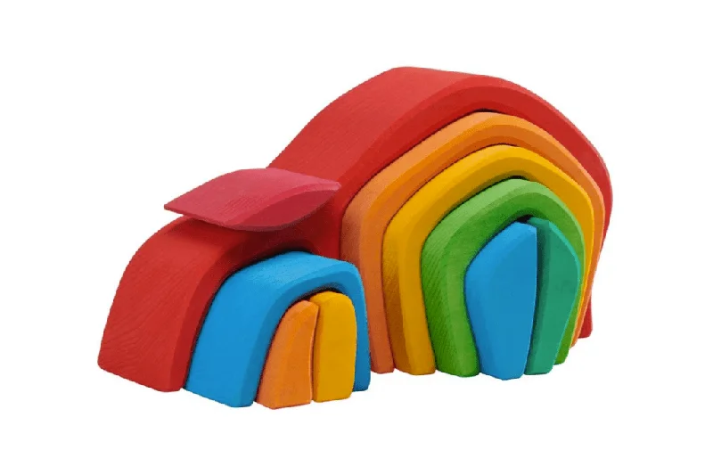 safe and child-appropriate wooden toys for different stages of development Gluckskafer Vaulted Tunnel safe and child-appropriate wooden toys for different stages of development Gluckskafer Vaulted Tunnel