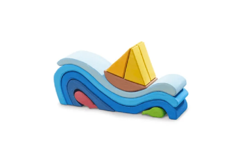 eco-friendly and sustainable wooden toys that promote environmental awareness Gluckskafer Wave Boat eco-friendly and sustainable wooden toys that promote environmental awareness Gluckskafer Wave Boat