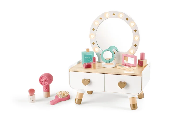 enchanting wooden toys that spark imagination                   Hape My Stylish Dressing Table