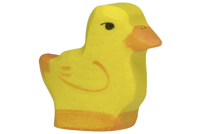 sturdy and long-lasting wooden toys for active play                   Holztiger Chick