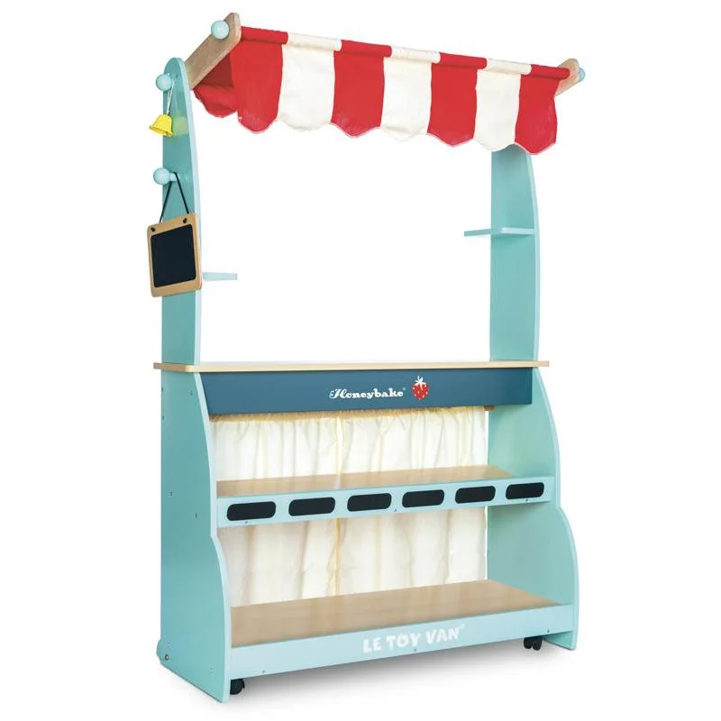 safe and non-toxic wooden toys that parents can trust Honeybake 2 in 1 Shop & Cafe Stall safe and non-toxic wooden toys that parents can trust Honeybake 2 in 1 Shop & Cafe Stall