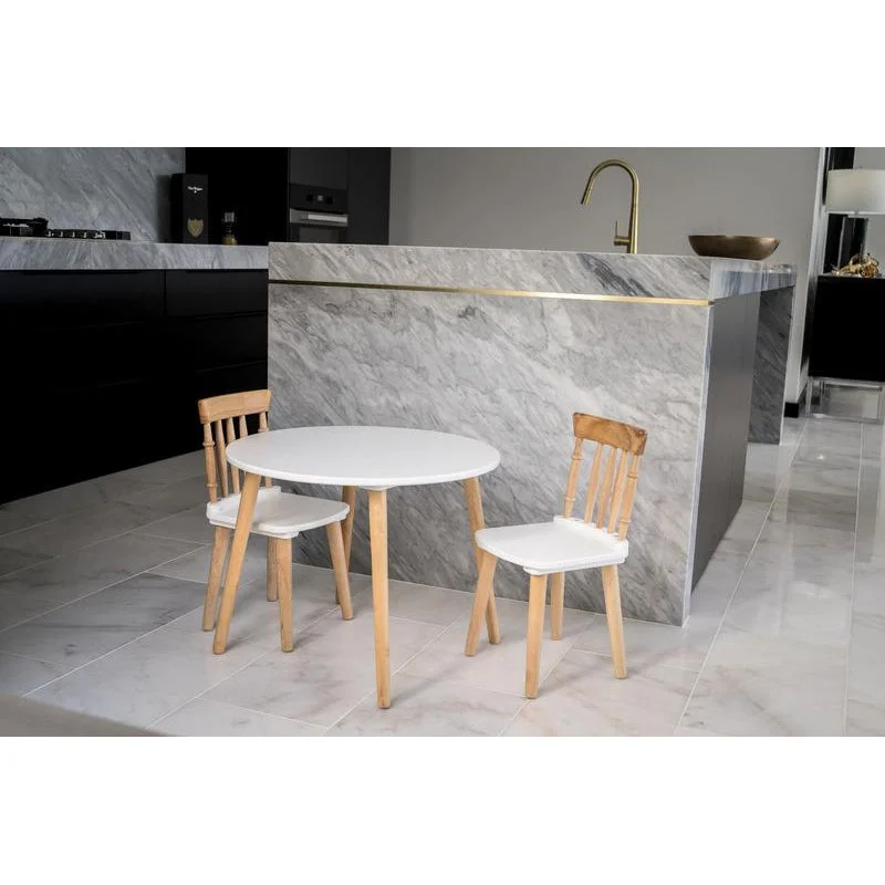 eco-friendly and sustainably made wooden toys                   Honeybake Spindle Table and Chairs