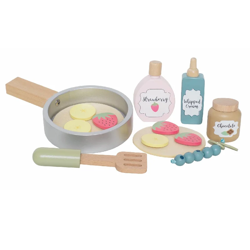 eco-friendly wooden toys                   Jabadabado Pancake Set