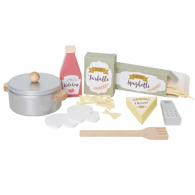 play-value packed wooden toys                   Jabadabado Pasta Set