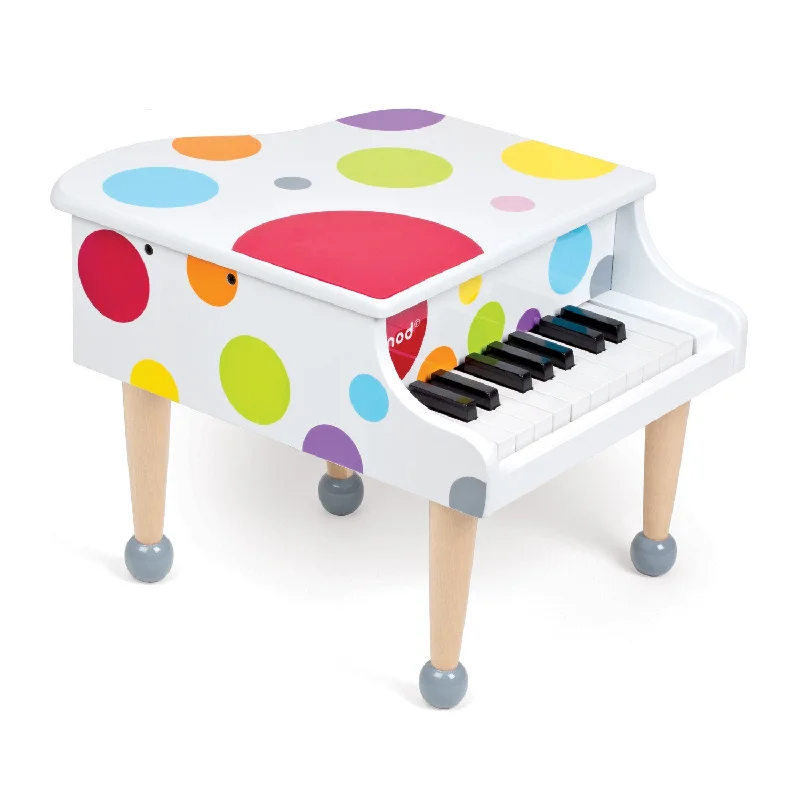 enchanting wooden toys for children                   Janod Confetti Grand Piano