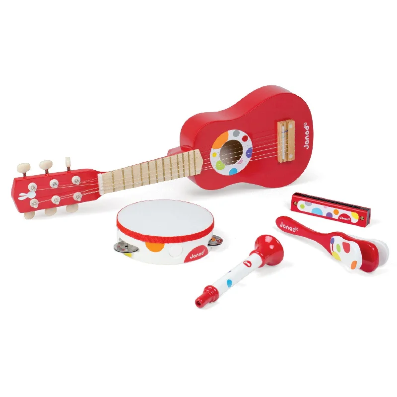 historically inspired wooden toys that teach history Janod Confetti Live Music Musical Set historically inspired wooden toys that teach history Janod Confetti Live Music Musical Set