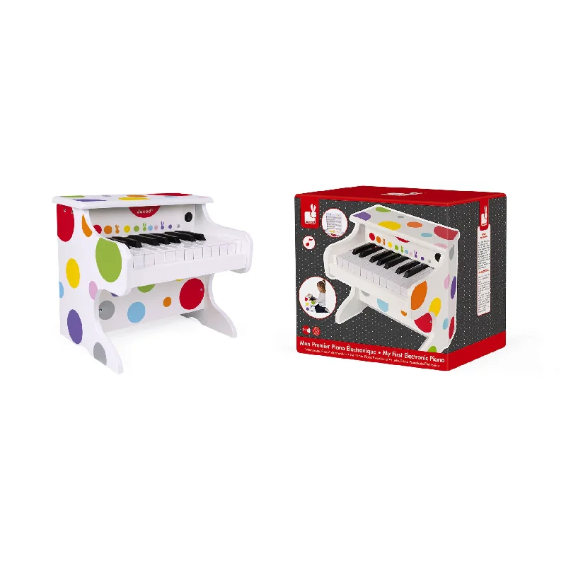 enchanting and magical wooden toys that spark the imagination Janod Confetti My First Electronic Piano enchanting and magical wooden toys that spark the imagination Janod Confetti My First Electronic Piano