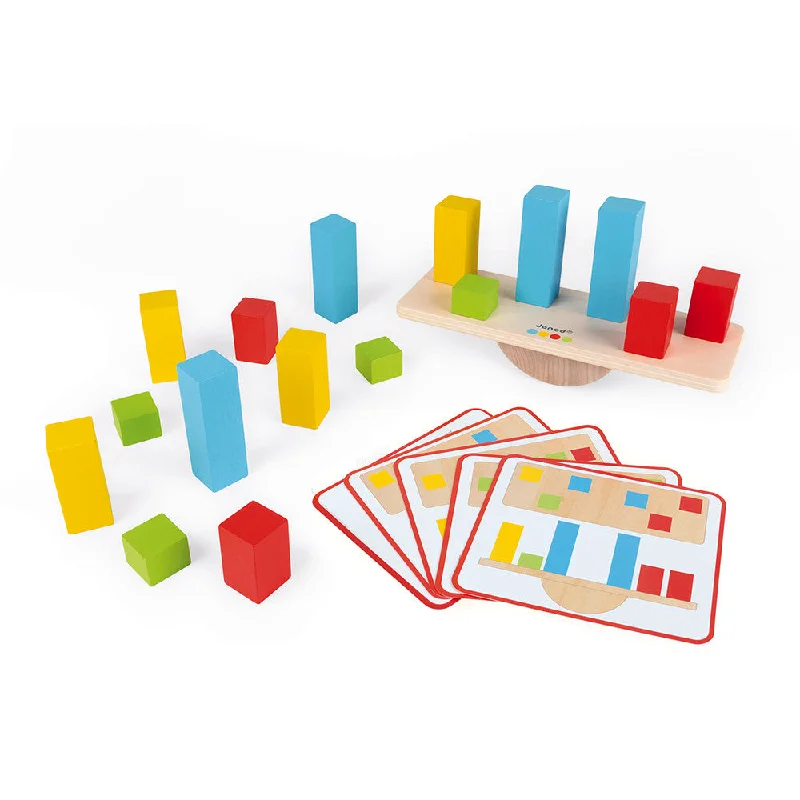 environmentally conscious wooden toys                 Janod Essential - Weight