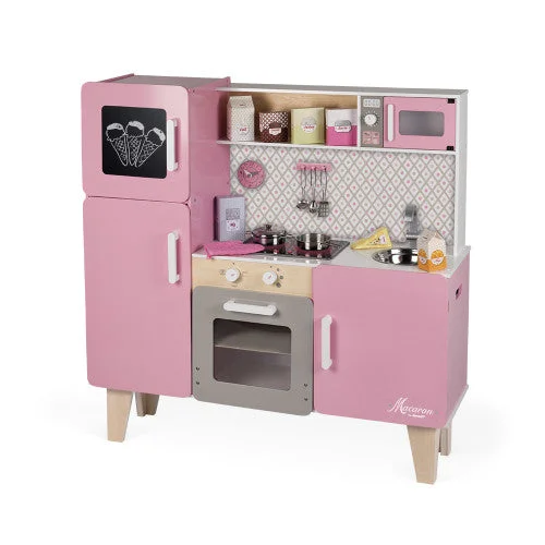 historically inspired wooden toys that teach history                   Janod Macaron Maxi Cooker