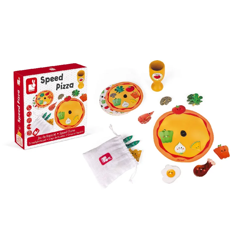 robust and durable wooden toys that are built to last                   Janod Speed Pizza
