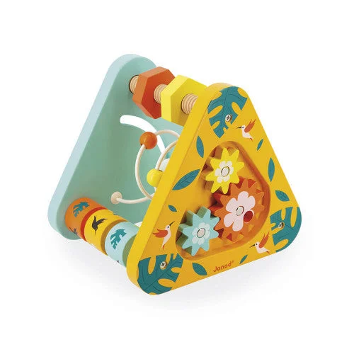 detailed wooden toys                 Janod Tropik - Multi-Activity Triangle