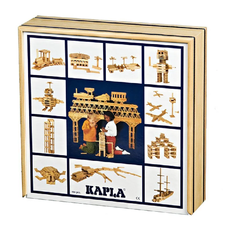enchanting wooden toys that spark imagination                   Kapla 100 Wooden Block Box