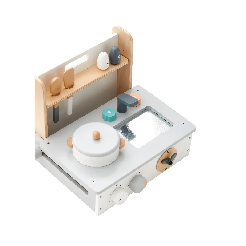 non-toxic wooden toys                   Kid's Concept Mini Kitchen Portable Kid's Hub