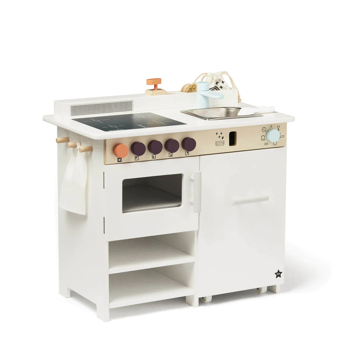 intricately designed wooden toys                 Kids Concept Wooden Kitchen With Dishwasher