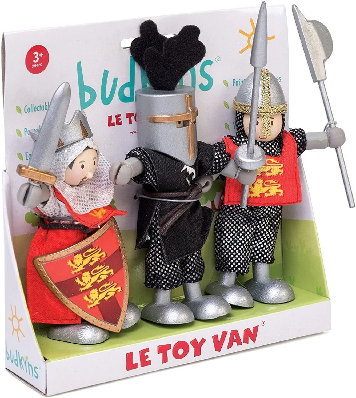safe and child-appropriate wooden toys for different stages of development Le Toy Van Wooden Crusader Budkins Set safe and child-appropriate wooden toys for different stages of development Le Toy Van Wooden Crusader Budkins Set