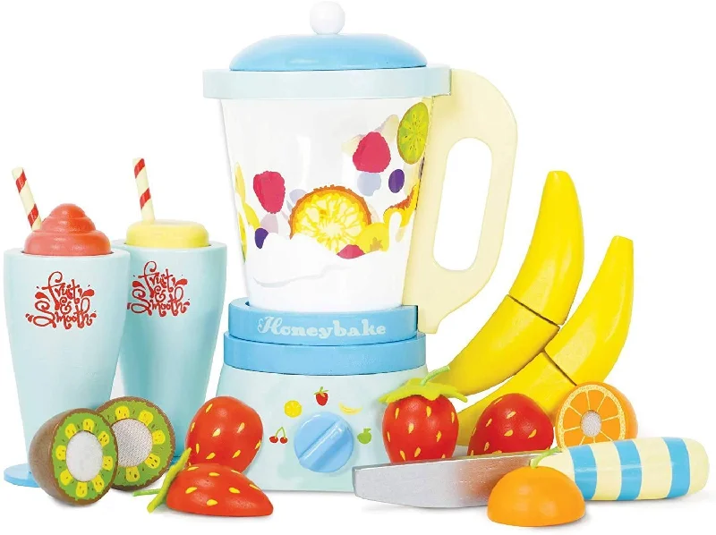 functional wooden toys               Le Toy Van Blender & Wooden Fruit Set