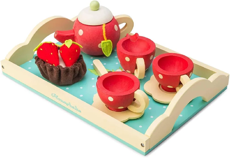 durable wooden toys                  Le Toy Van - Childrens Wooden Honeybake Tea Set