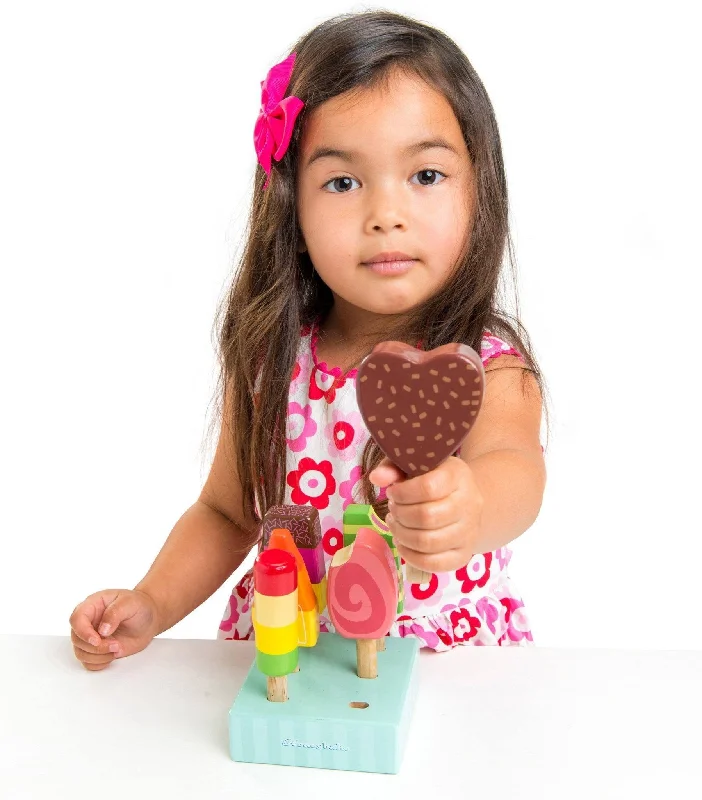 age-appropriate wooden toys                   Le Toy Van - Educational Wooden Toy Honeybake Ice Lollies Playset