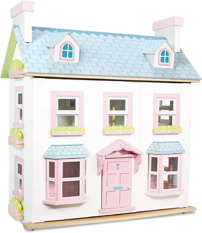 sturdy and durable wooden toys for rough play                   Le Toy Van Mayberry Manor Premium Wooden Dollhouse