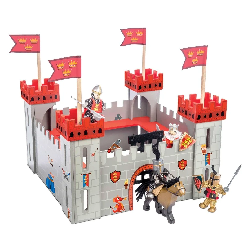 skillfully made wooden toys               Le Toy Van My First Wooden Castle