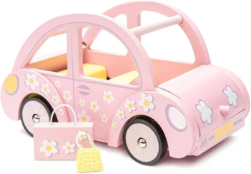 intricately carved wooden toys                   Le Toy Van - Wooden Daisylane Sophie's Car
